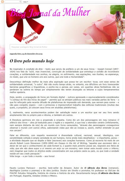 O blog Jornal da Mulher
