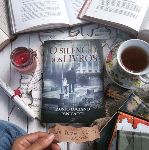 Resenha do IG @eusouumpoucodecadalivroqueli sobre minha obra “O Silêncio dos Livros”.